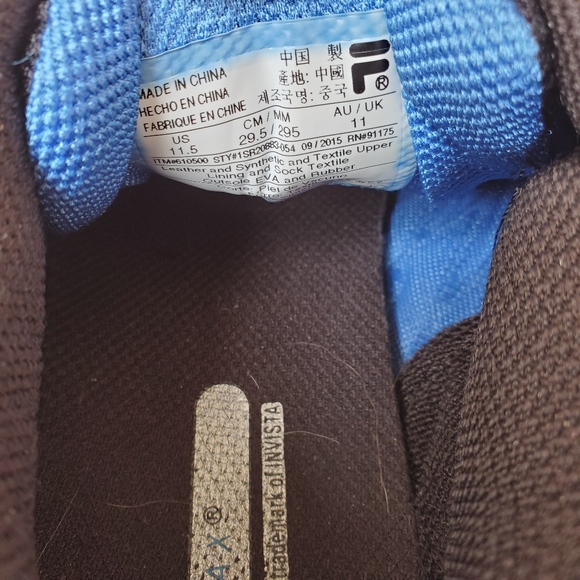 Fila Running Indus light weight mens running shoes - Picture 12 of 16